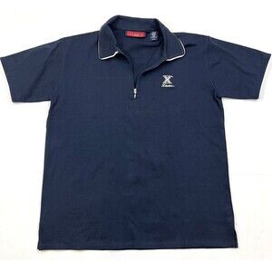 Crable for Her Xavier University Navy Blue Short Sleeve Polo‎ Shirt